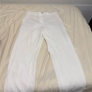 Babaton White Cream Trousers